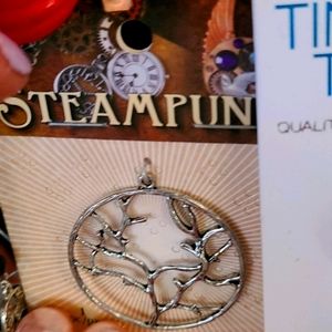 🛍Steampunk tree charm 💠3 for $20💠 JEWELRY